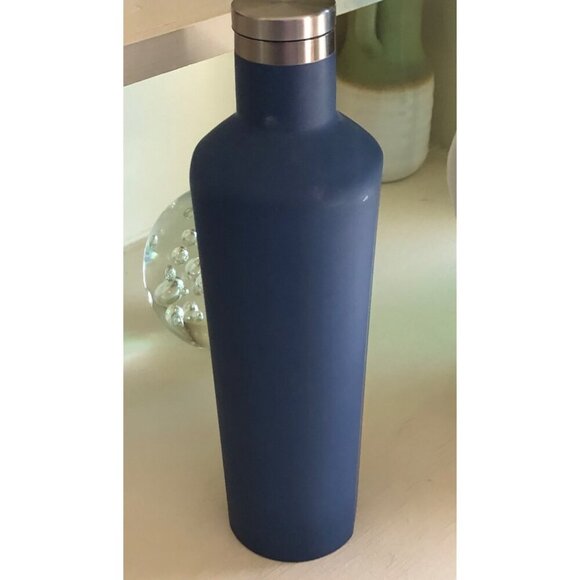 Corkcicle Matte Blue Steel 16oz Canteen - Picture 4 of 4